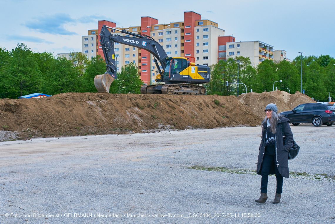 11. Mai 2017 - Grundsteinlegung für die LOGE und dem Kulturquadrat in Neuperlach